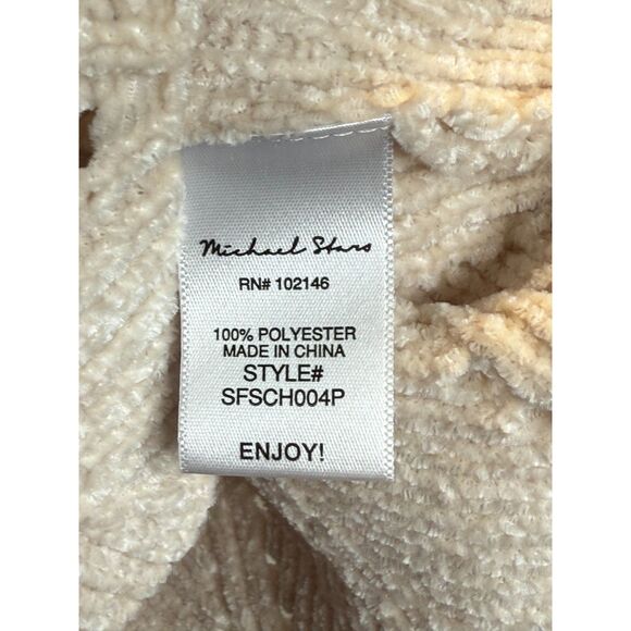 Michael Stars Women's Petite Size SP Cream Lakin Pullover Cropped Sweater EUC - Picture 8 of 9